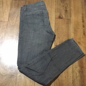F21  grey denim jeans